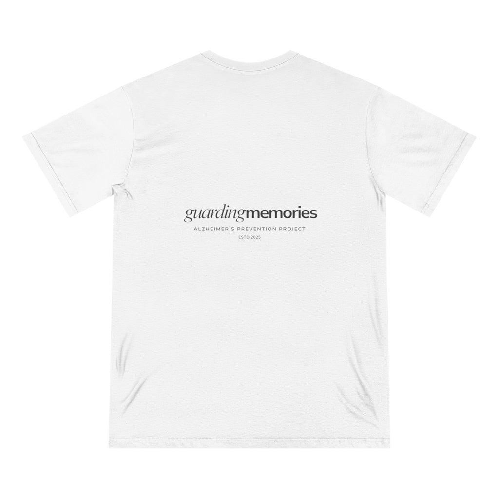 100% Organic Cotton Guarding Memories T-shirt - Alzheimer's Prevention Project