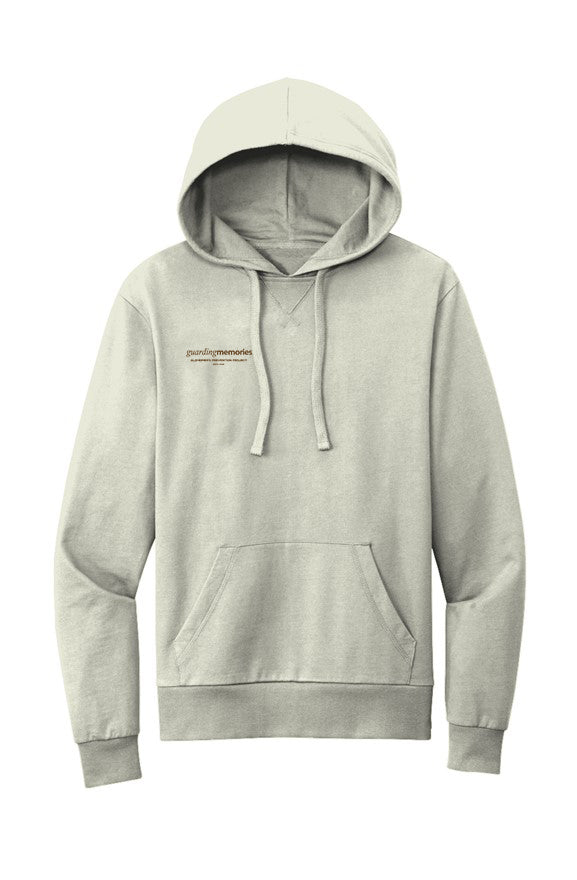 100% Organic French Terry Hoodie  - Guarding Memories - Pullover Hoodie Alzheimer's Prevention Project