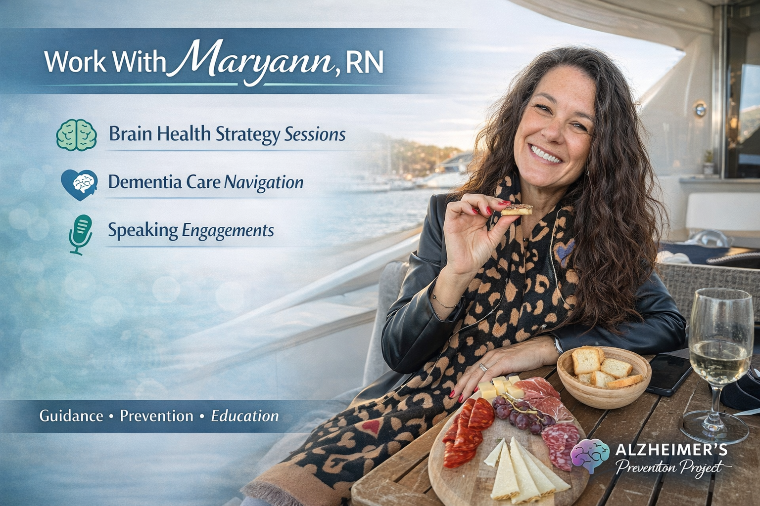 Service Option 3: Speaking Engagements with Maryann, RN