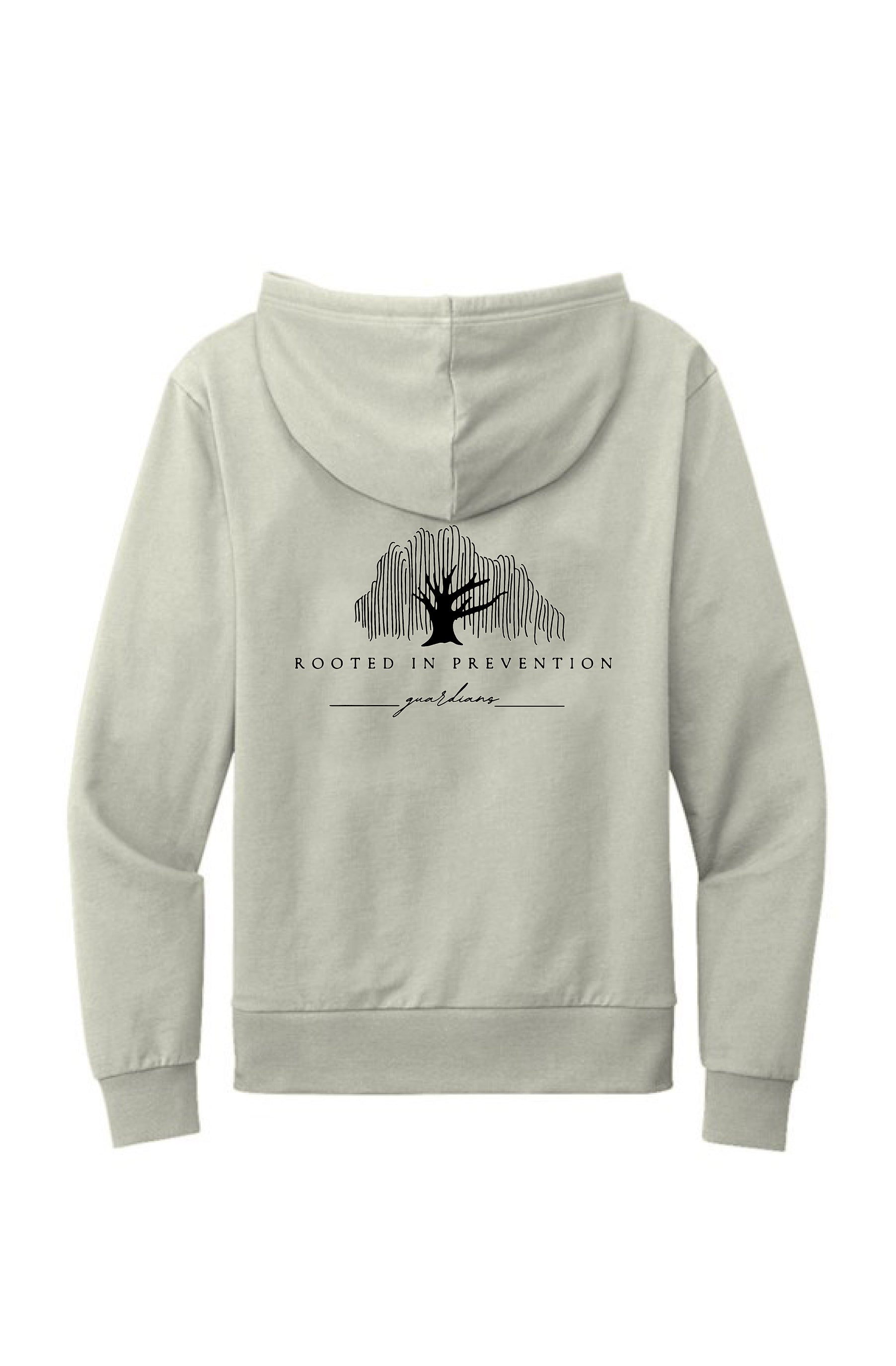 100% Organic French Terry Hoodie  - Guarding Memories - Pullover Hoodie Alzheimer's Prevention Project