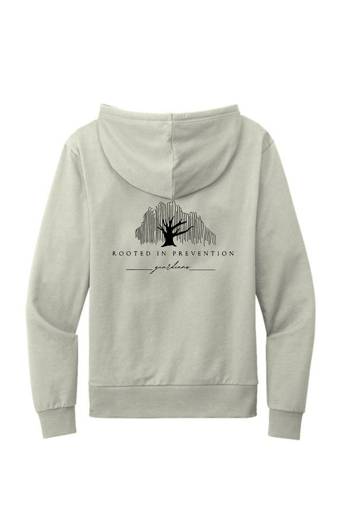 100% Organic French Terry Hoodie  - Guarding Memories - Pullover Hoodie Alzheimer's Prevention Project